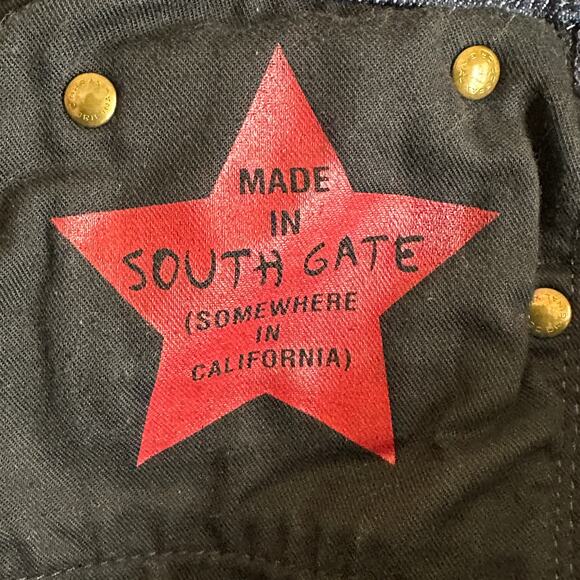 Adriano Goldschmied The Club Bootcut Jeans Womens 29R Dark Wash Stretch Retro - Picture 8 of 9